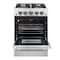 Forno Breno 24In. Freestanding Gas Range FFSGS6272-24 - alternate 2